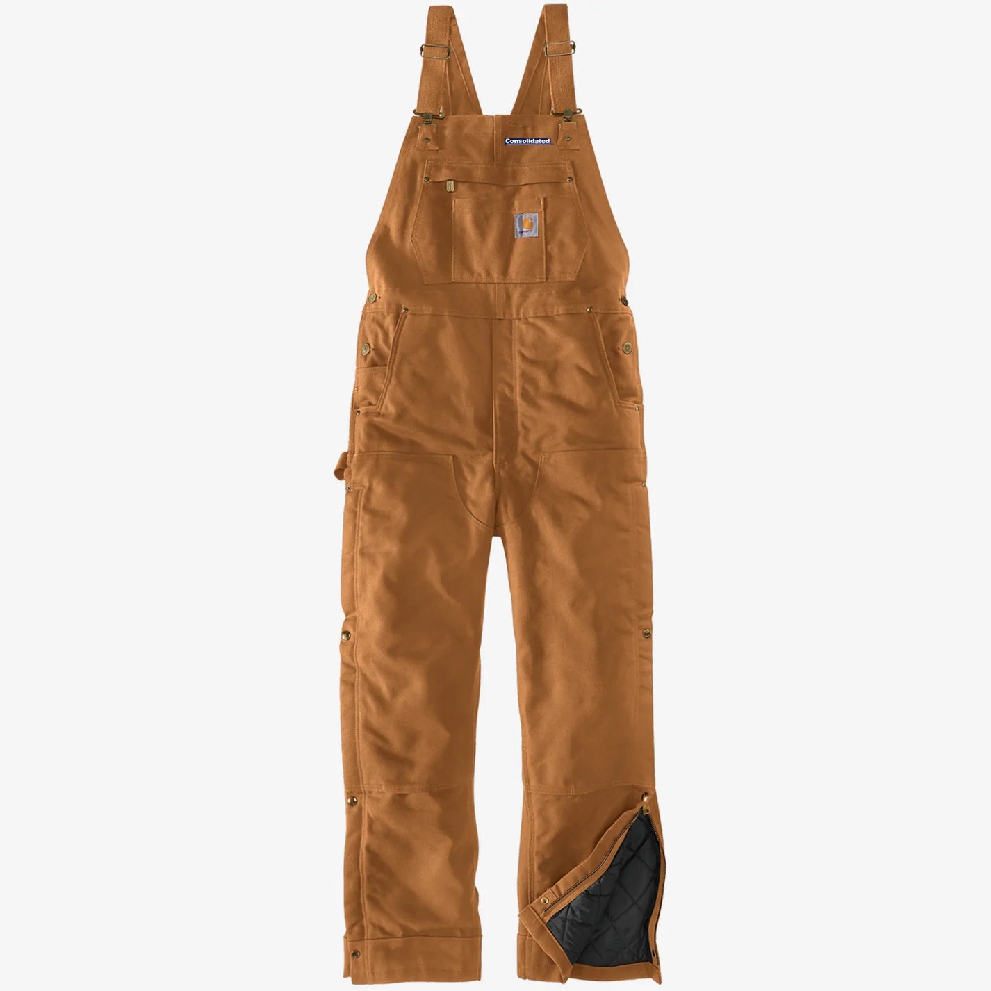 Carhartt Tall Firm Duck Insulated Bib Overalls
