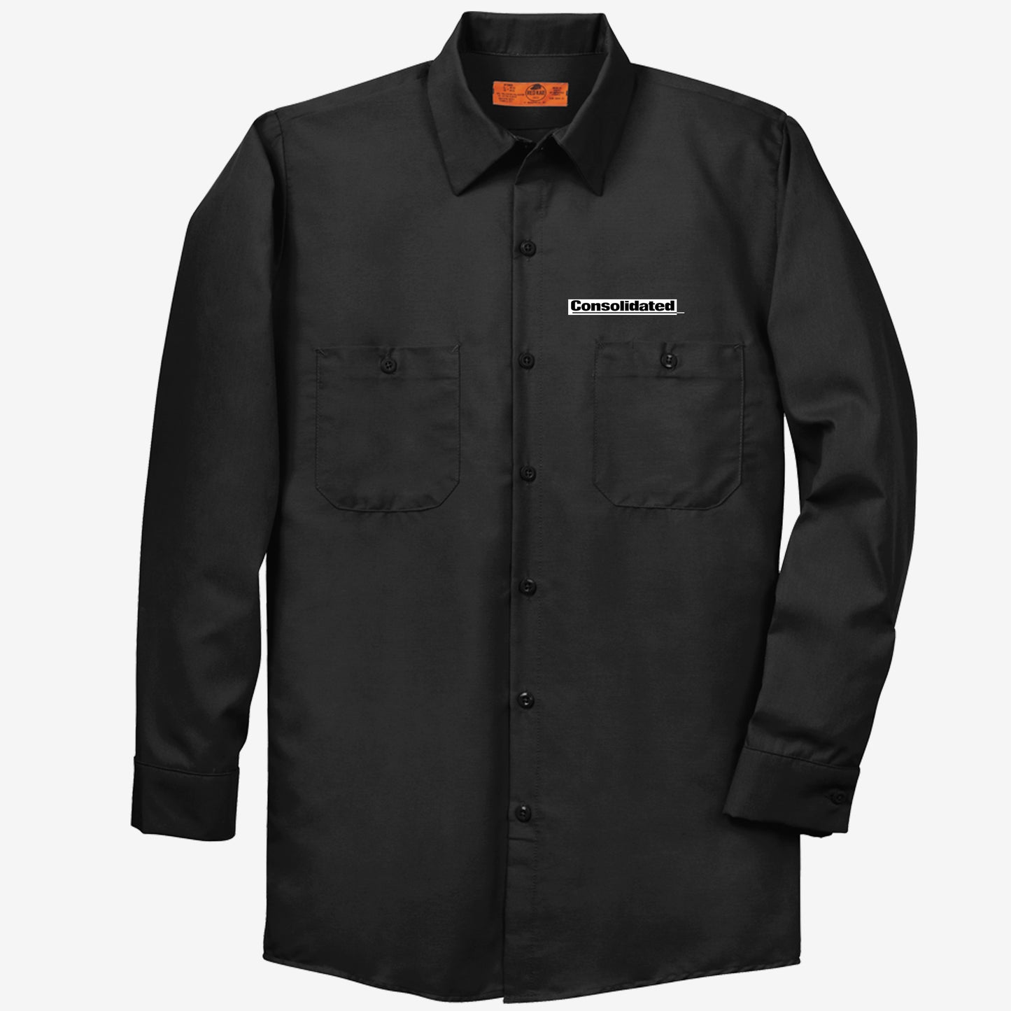 Red Kap Long Sleeve Industrial Work Shirt