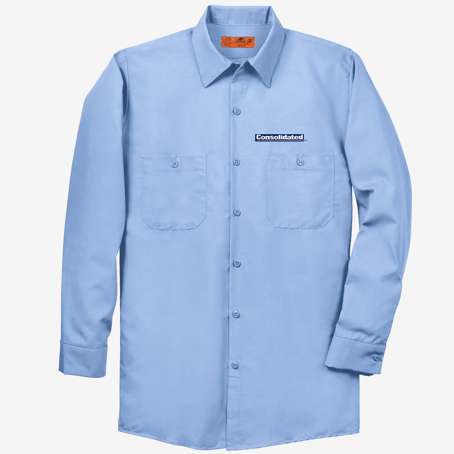 Red Kap Long Sleeve Industrial Work Shirt