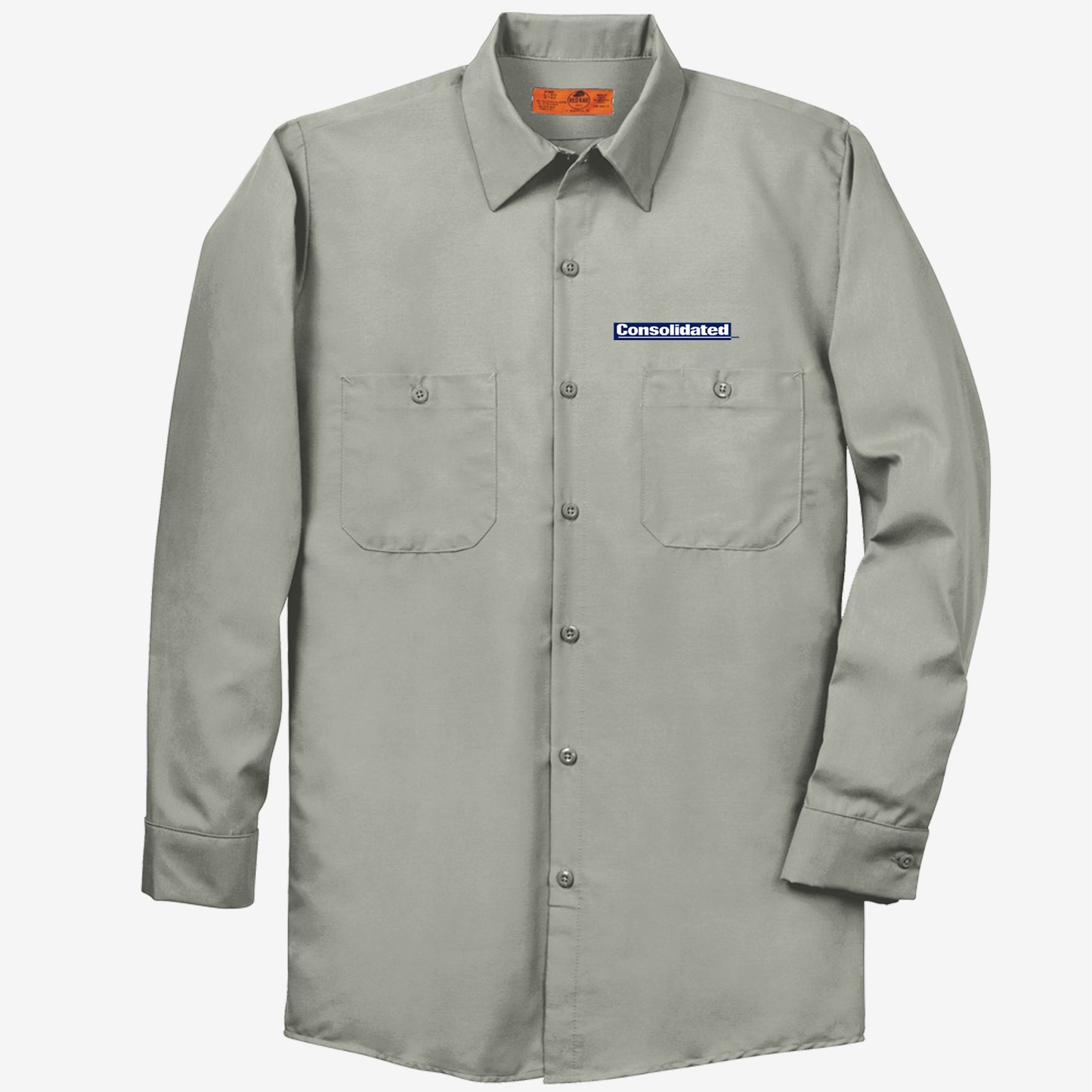 Red Kap Long Sleeve Industrial Work Shirt