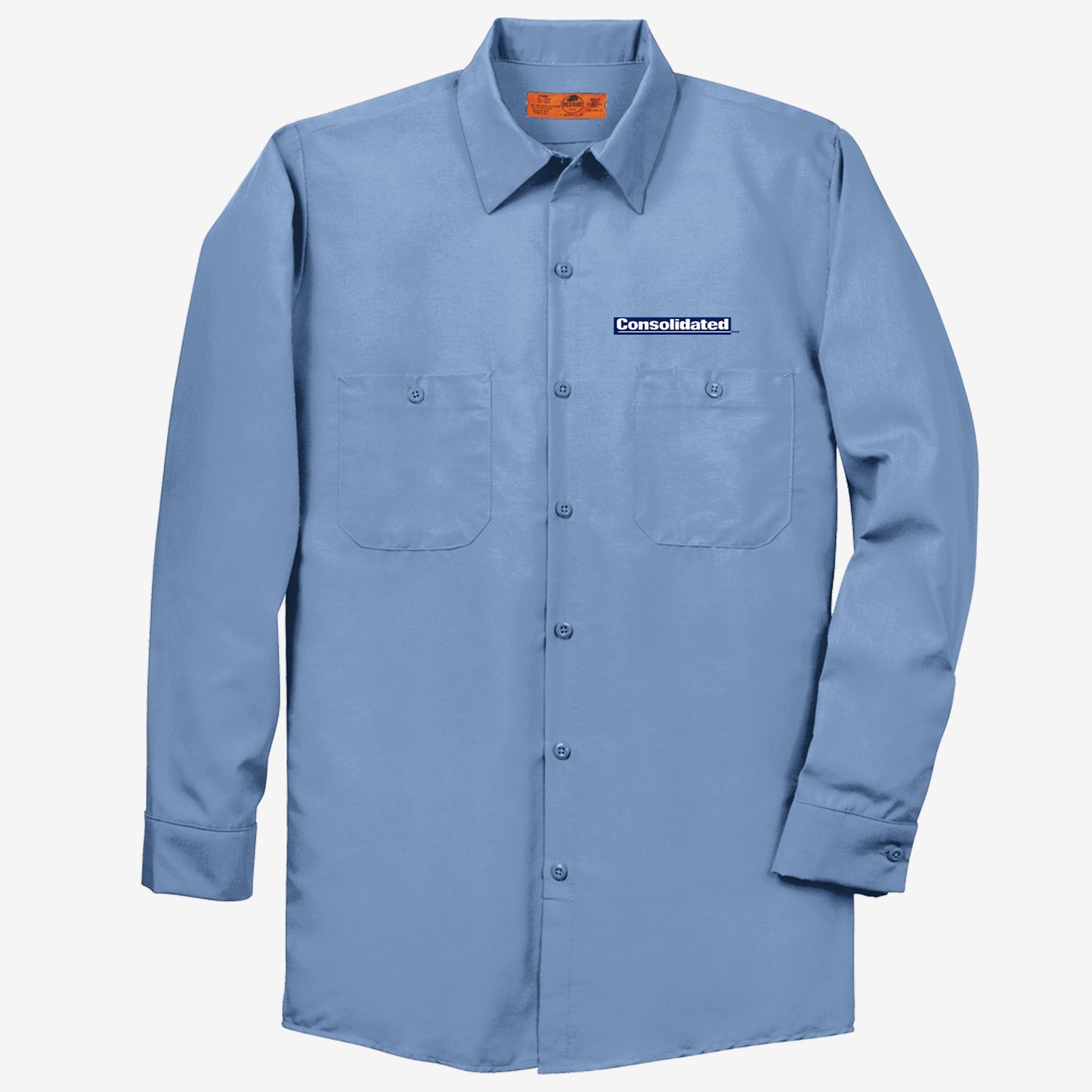 Red Kap Long Sleeve Industrial Work Shirt