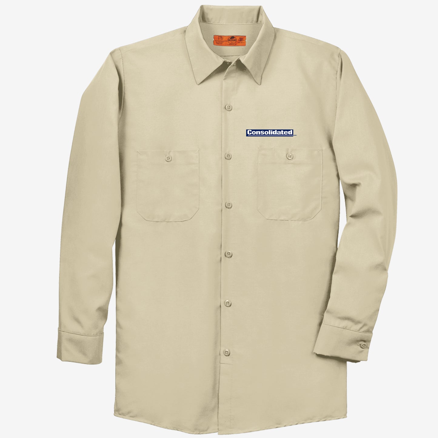 Red Kap Long Sleeve Industrial Work Shirt